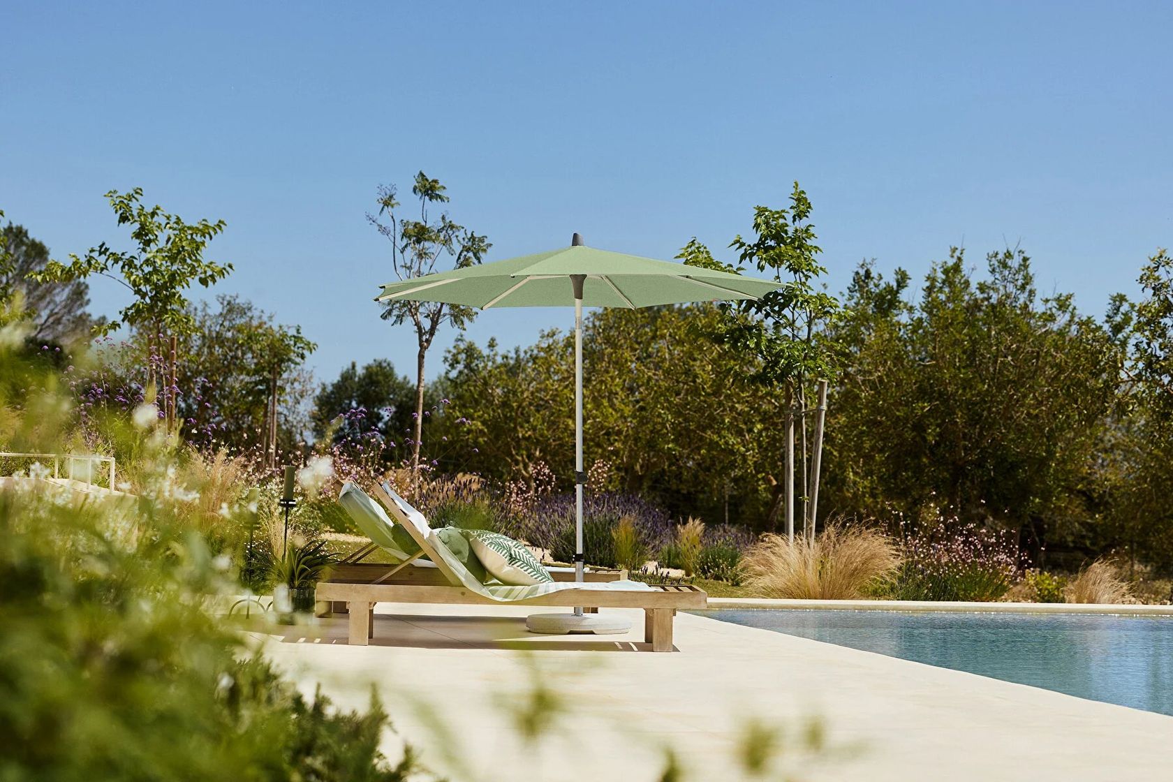 Glatz Alu-Smart collection (Center-pole parasol)