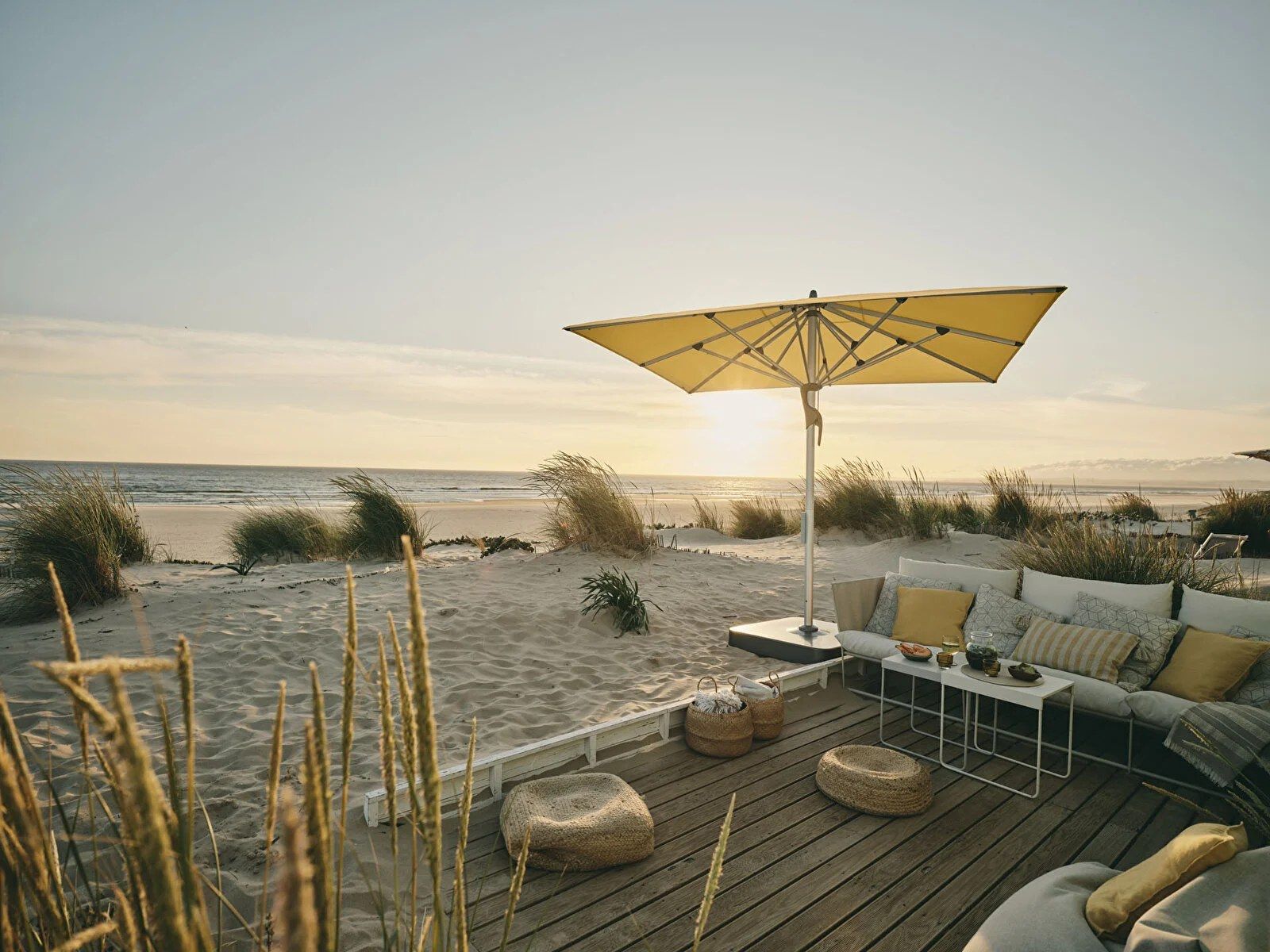 Glatz Fortello LED collection (Center-pole parasol)
