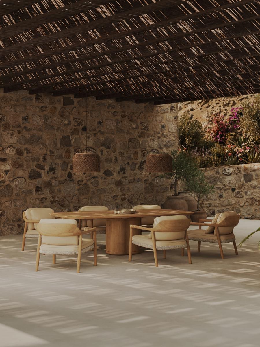 Manutti Ogado collection (Dining tables)