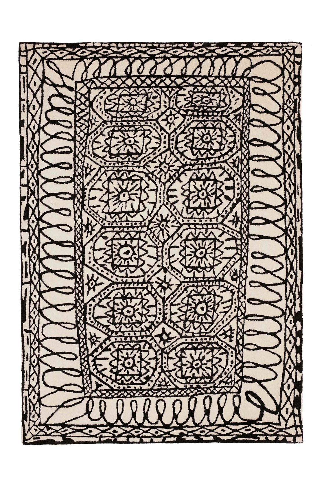 Nanimarquina Black on White collection (Rug)