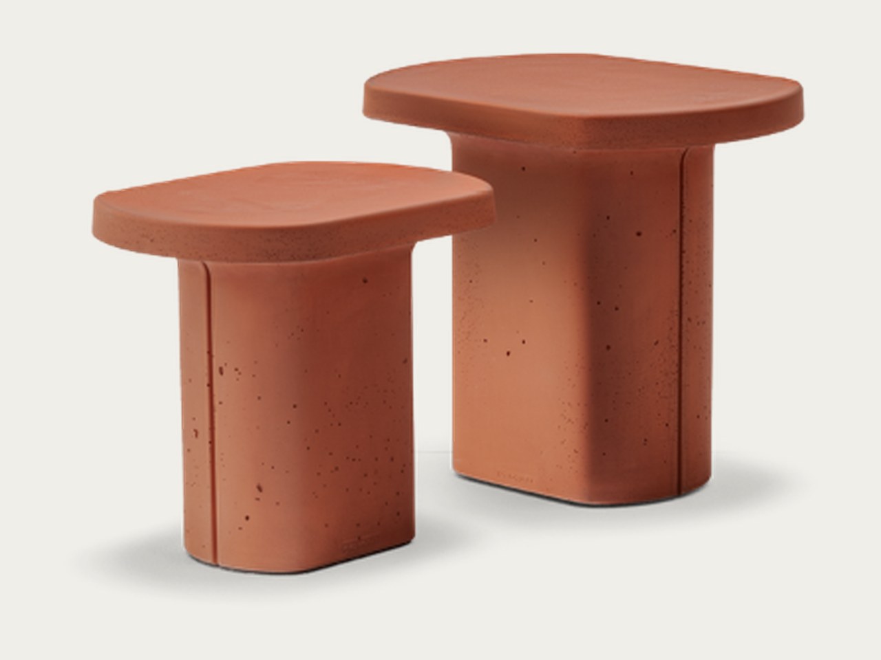 Pedrali Caementum collection (Coffee tables)