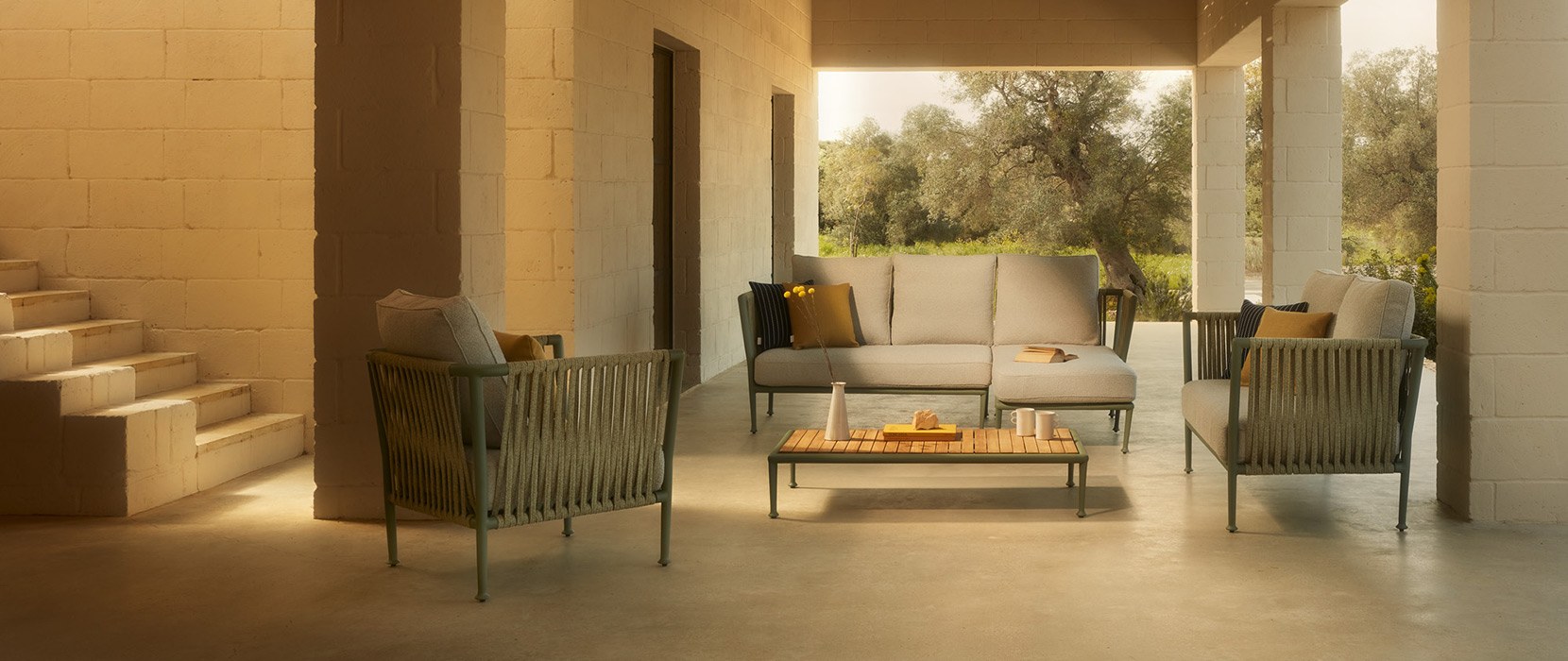 Unopiu Treble collection (Modular sofa)